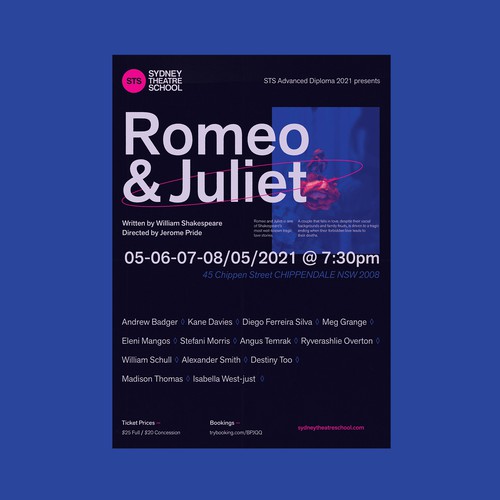 Sydney Theatre School - Romeo and Juliet