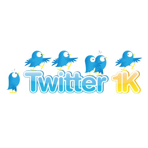 Twitter 1k - Follower Adding Service Needs Some Logo Love