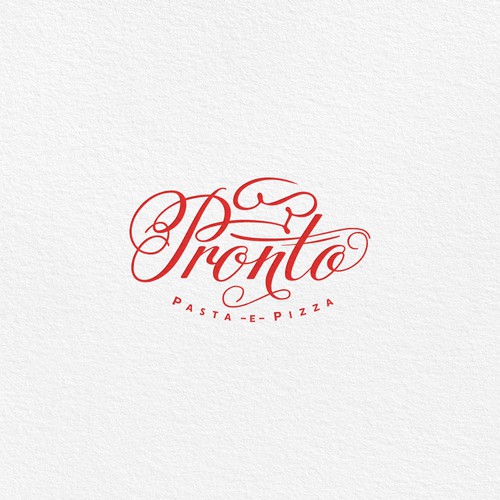 Logo concept for pasta restaurant