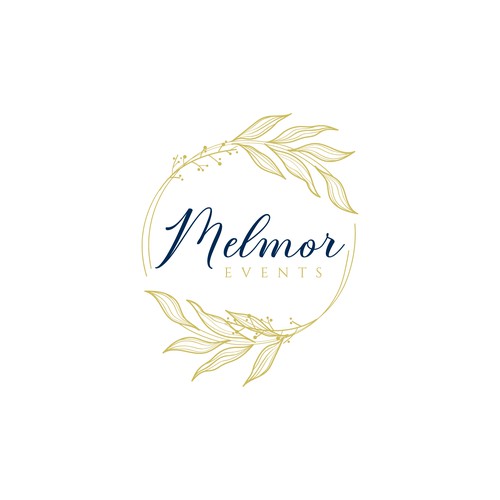 Conceito de Logotipo para serviços de casamento