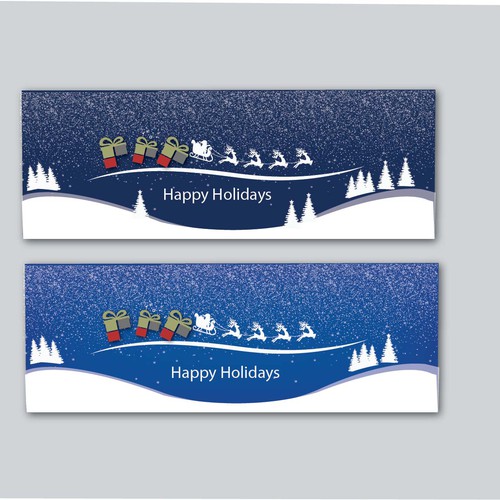 Holidays greeting card