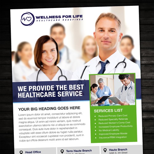 Flyer for Wellness for Life