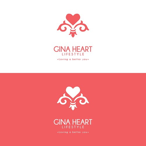 <3 Incorporate a heart into an ICONIC logo for a Lifestyle Brand!