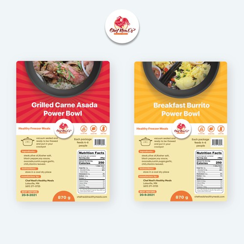 Labels for Healthy Crockpot Freezer Meals