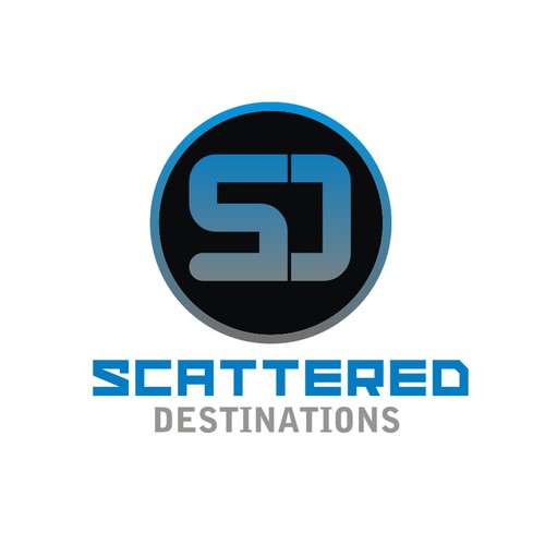 Scattered Destinations needs a logo that illustrates connection between various people and careers.