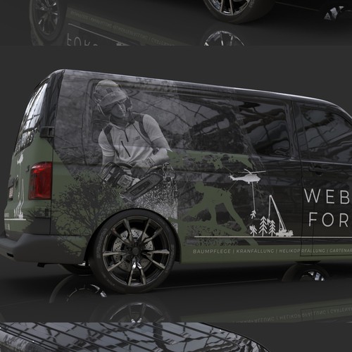 van wrap - tree pruning company