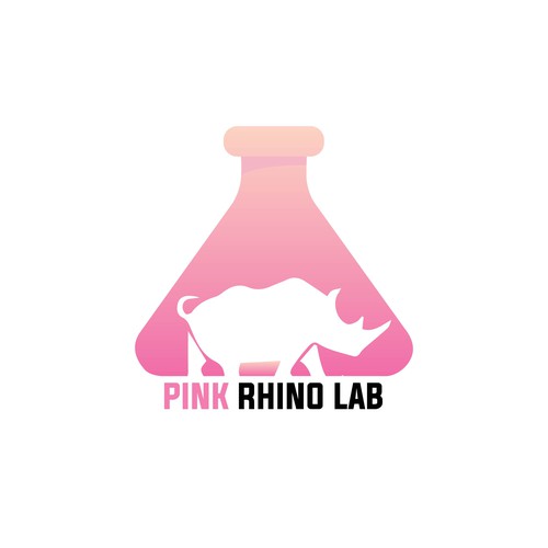 Logo Concept for Pink Rhino Lab