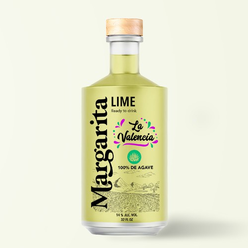 Liquour bottle design