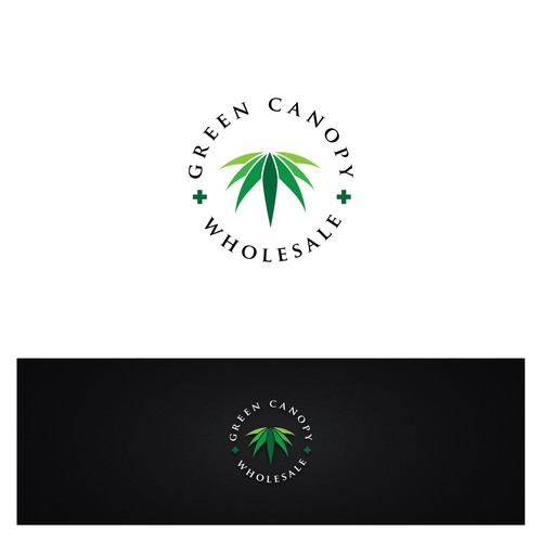 Logo concept for Green Canopy Wholesale