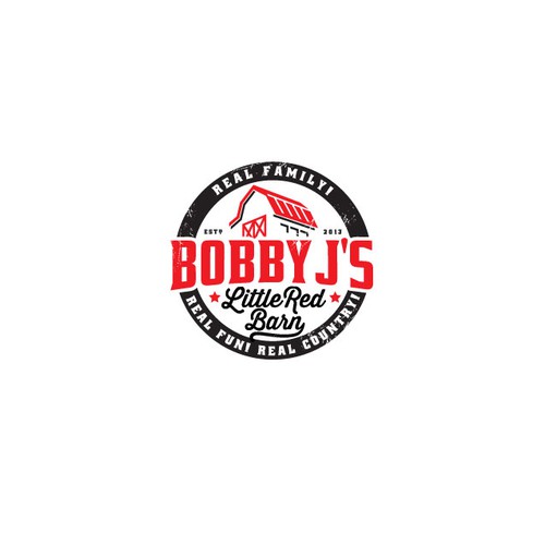 logo for Bobby J's Little RED Barn