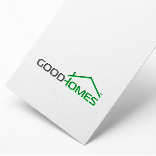 Simple design and easy to recognize Logo for Good Homes 