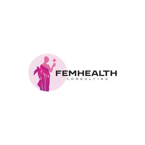 Femhealth logo concept.