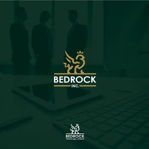 Modern and luxury logo.