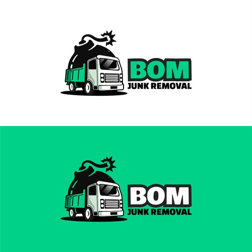 Dump Truck with bomb