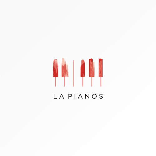 logo concept for la pianos