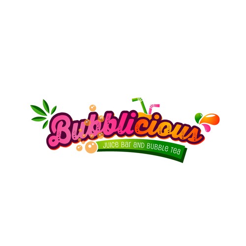 CREATE A BUBBLICIOUS experience for Bubblicious Bubble tea & Juice Bar