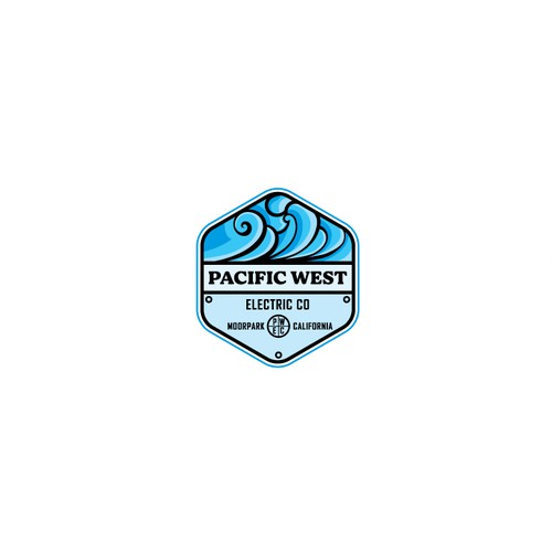 Facific West Logo Design