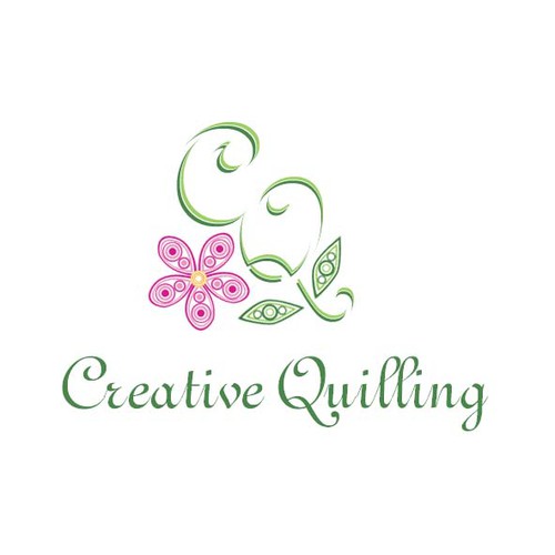 elegant logo for quilling