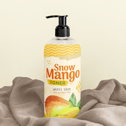 Packaging design for Be SNOW skin for girls