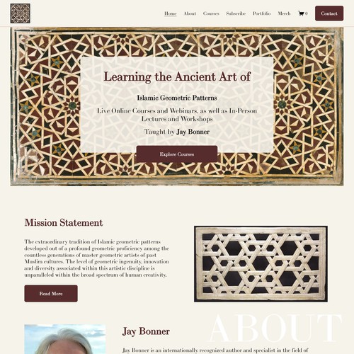 Islamic Geometric Patterns Design
