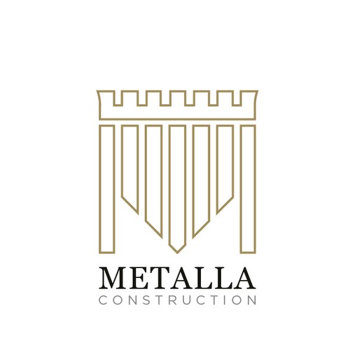 Metalla construction Logo concept