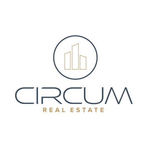 Round Logo for Real Estate Company