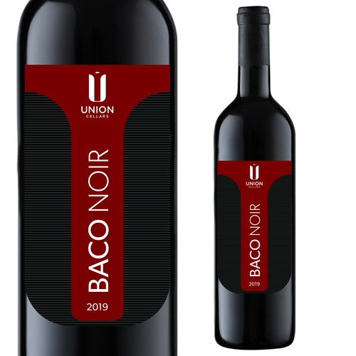 Wine label concept