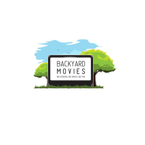 colorful logo for entertainment company