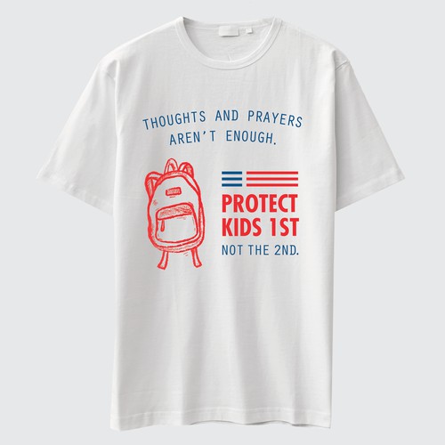 Anti-gun shirt for kids (and adults)