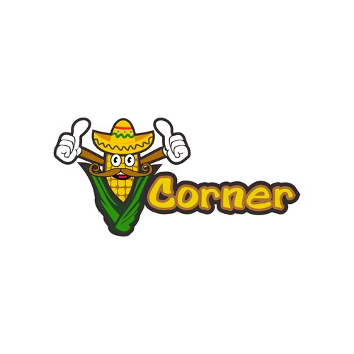 corner logo