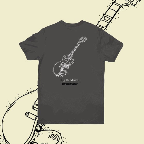 Guitar anatomy T-Shirt