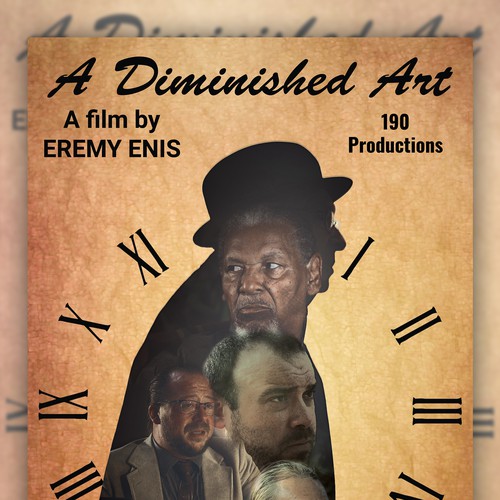 A Diminished Art  Poster film Design