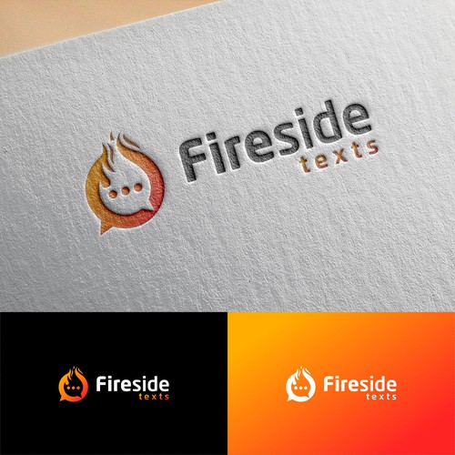 Fireside texts logo