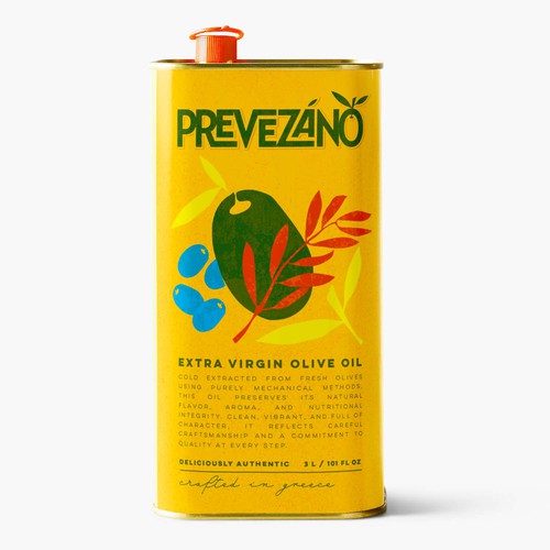 Bold Concept for Olive Oil