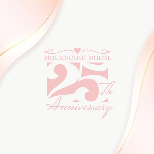 25th Anniversary Logo for Bridal Brand