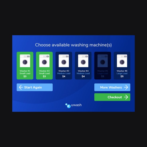 UI Laundromat Kiosk Concept