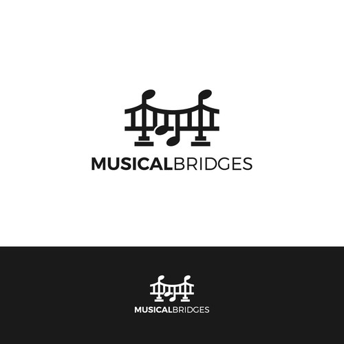 Logo concept for Musical Bridges