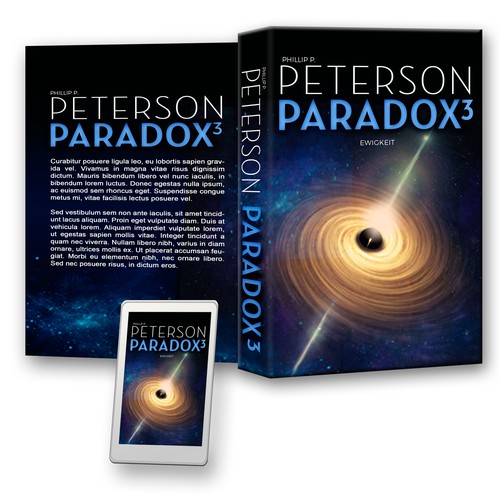 Book cover for Sci-Fi book 3 in series