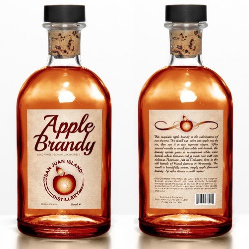 Brandy label
