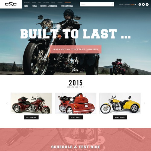 Website Redesign for California Side Car