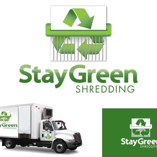 Help Stay Green Shredding with a new logo