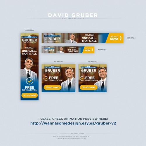 Banners for Gruber 