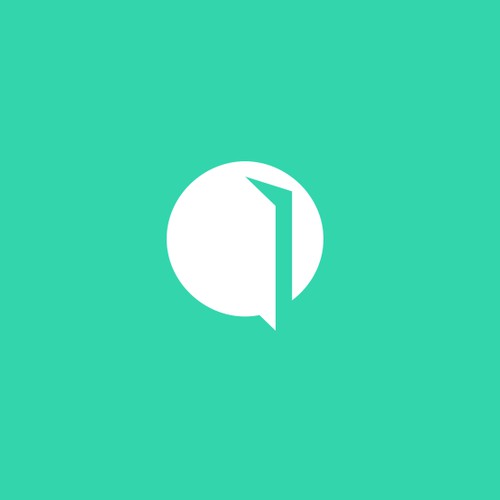 Minimal logo for Opendoor