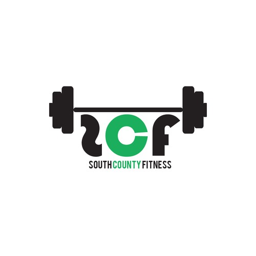 SCF logo for South County Fitness