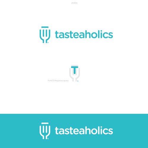 tasteaholics - Logo Concept
