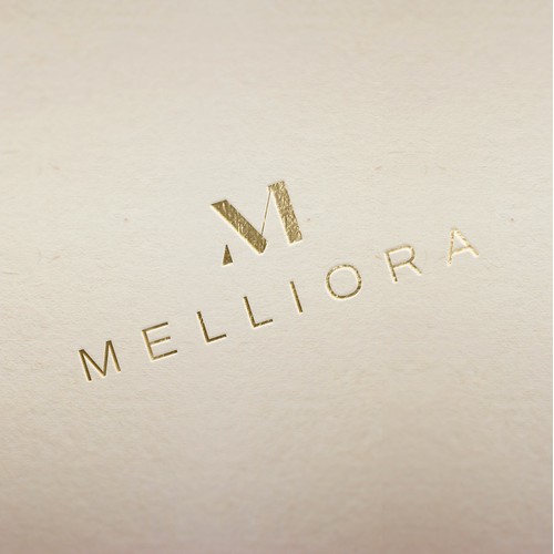 Minimalistic monogram based logo design for a jewelry online store