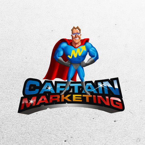 Create A Winning Design for Captain Marketing's Logo