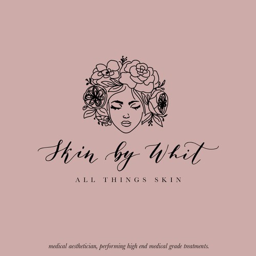 Skin care logo