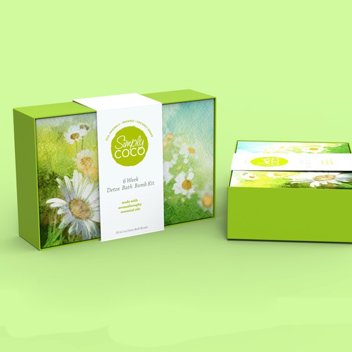 simple box for beauty company