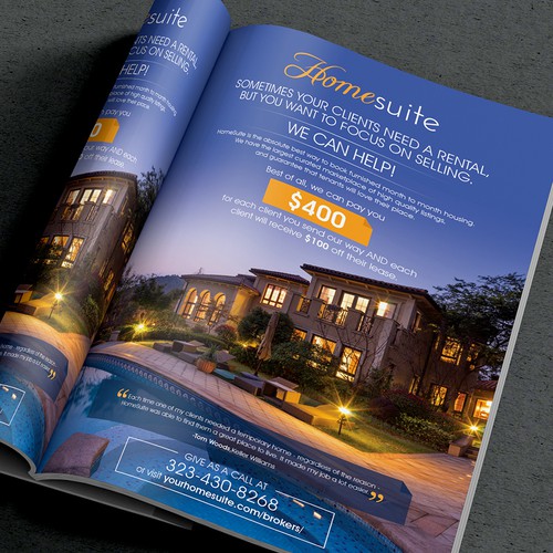 Impactful  Real Estate Magazine Ads